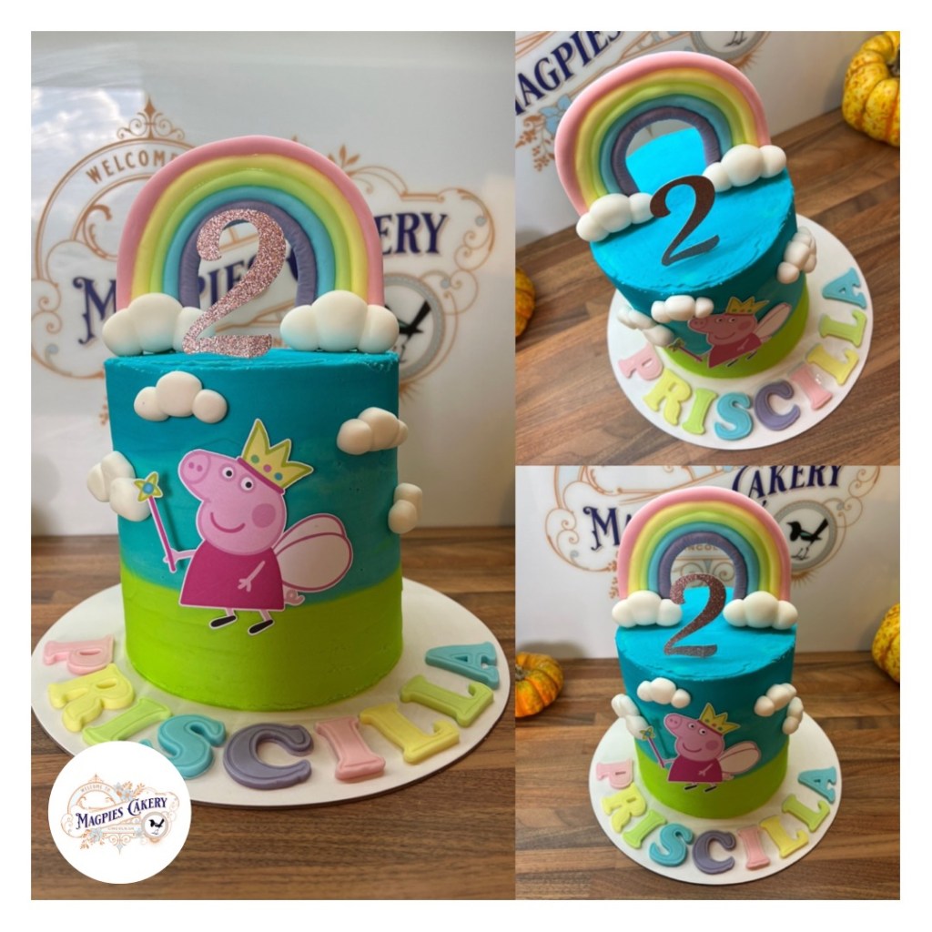 Peppa Pig birthday cake, cake maker & decorator, Lincoln & Newark