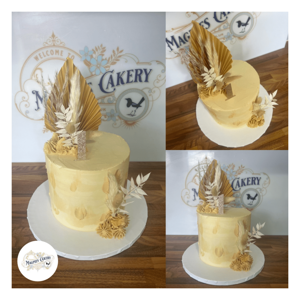 1st birthday buttercream finish cake. Cake maker & decorator, Lincoln & Newark